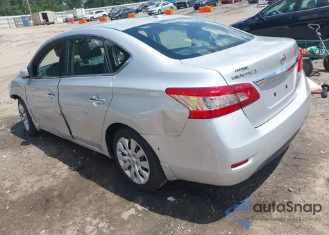 2015 Nissan Sentra Sv z USA, uszkodzony, nr VIN 3N1AB7AP4FL687341